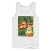 Men's Despicable Me Minion Flamingo Vacation  Adult Tank Top