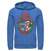 Men's Lilo & Stitch Mele Kalikimaka Christmas  Adult Pull Over Hoodie