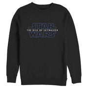 Men's Star Wars: The Rise of Skywalker Starry Logo  Adult Sweatshirt