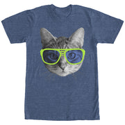 Men's Lost Gods Cool Cat in Sunglasses  Adult T-Shirt