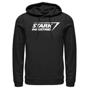 Men's Marvel Stark Industries Iron Man Logo  Adult Pull Over Hoodie