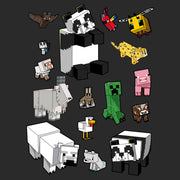 Men's Minecraft Overworld Mobs  Adult T-Shirt