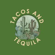 Men's Lost Gods Tacos and Tequila  Adult T-Shirt