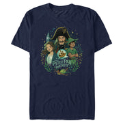 Men's Peter Pan & Wendy Animated Movie Poster  Adult T-Shirt