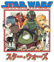 Men's Star Wars: Visions Anime Group  Adult T-Shirt