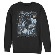 Men's Star Wars Galaxy Of Stars Poster  Adult Sweatshirt