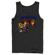 Men's Kingdom Hearts 2 Keyblade Masters  Adult Tank Top