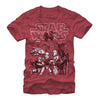 Men's Star Wars The Force Awakens Kylo Ren Into the Fray  Adult T-Shirt