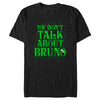 Men's Encanto We Don't Talk About Bruno Green Text  Adult T-Shirt