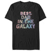 Men's Lost Gods Father's Day Best Dad in Galaxy  Adult T-Shirt