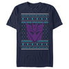 Men's Transformers Decepticon Logo Ugly Xmas  Adult T-Shirt