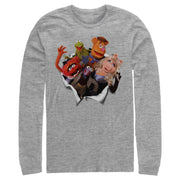 Men's The Muppets Breakout  Adult Long Sleeve Shirt