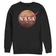 Men's NASA Mars Logo  Adult Sweatshirt