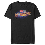 Men's Marvel Ms. Marvel Logo  Adult T-Shirt