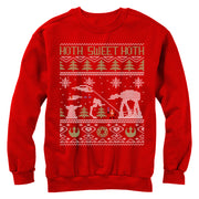 Men's Star Wars Ugly Christmas Hoth Sweet Hoth  Adult Sweatshirt