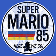 Men's Nintendo Super Mario Retro Rainbow Ring  Adult T-Shirt