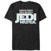 Men's Star Wars Always Be a Jedi Master  Adult T-Shirt