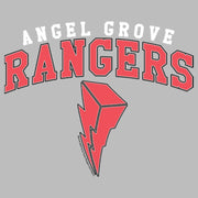 Men's Power Rangers Angel Grove Rangers  Adult T-Shirt