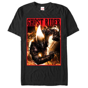 Men's Marvel Ghost Rider Fury  Adult T-Shirt