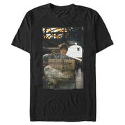 Men's Harry Potter Hedwig Train Scene  Adult T-Shirt