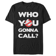 Men's Ghostbusters Theme Song Who You Gonna Call?  Adult T-Shirt