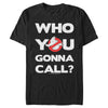 Men's Ghostbusters Theme Song Who You Gonna Call?  Adult T-Shirt