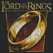 Men's The Lord of the Rings Fellowship of the Ring Close-Up Ring  Adult T-Shirt