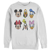 Men's Mickey & Friends Group Portraits  Adult Sweatshirt