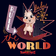 Men's DC League of Super-Pets Lulu Rule The World  Adult T-Shirt