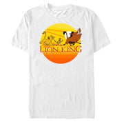 Men's Lion King Simba Timon and Pumbaa Strut  Adult T-Shirt