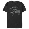 Men's Dead to Me Whispers and Winks Glass Logo  Adult T-Shirt