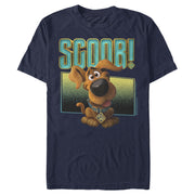 Men's Scooby Doo Puppy Frame  Adult T-Shirt