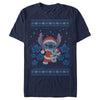 Men's Lilo & Stitch Christmas with Scrump  Adult T-Shirt