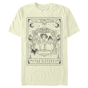 Men's Disney Hocus Pocus Sanderson Sister Tarot Card  Adult T-Shirt