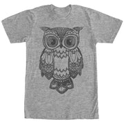 Men's Lost Gods Cute Owl  Adult T-Shirt