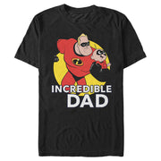 Men's The Incredibles 2 Jack-Jack and Mr. Incredible Best Dad  Adult T-Shirt