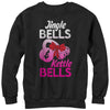 Women's CHIN UP Christmas Jingle and Kettle Bells  Adult Sweatshirt