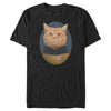 Men's Star Trek: The Next Generation Lieutenant O'Brien Cat  Adult T-Shirt