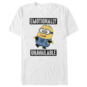 Men's Despicable Me Minion Emotionally Unavailable  Adult T-Shirt