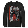 Men's Marvel Black Panther Lurk  Adult Long Sleeve Shirt