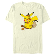 Men's Pokemon Halloween Pikachu Witch Costume  Adult T-Shirt