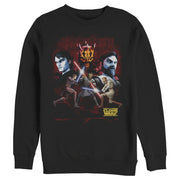 Men's Star Wars: The Clone Wars Jedi Vs. Sith  Adult Sweatshirt