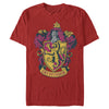 Men's Harry Potter Gryffindor Ornate Crest  Adult T-Shirt