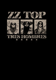 Men's ZZ TOP Tres Hombres  Adult T-Shirt