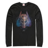 Men's Marvel Black Panther 2018 Erik Killmonger  Adult Long Sleeve Shirt