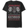 Men's Star Wars Ugly Christmas Lack Of Cheer Disturbing  Adult T-Shirt