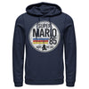 Men's Nintendo Super Mario Retro Rainbow Ring  Adult Pull Over Hoodie