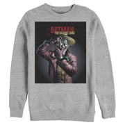 Men's Batman Joker Camera Poster  Adult Sweatshirt