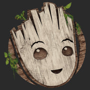 Men's Marvel: I am Groot Cute Smiling Groot Face  Adult T-Shirt