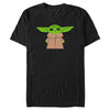 Men's Star Wars: The Mandalorian Simple Happy Logo  Adult T-Shirt